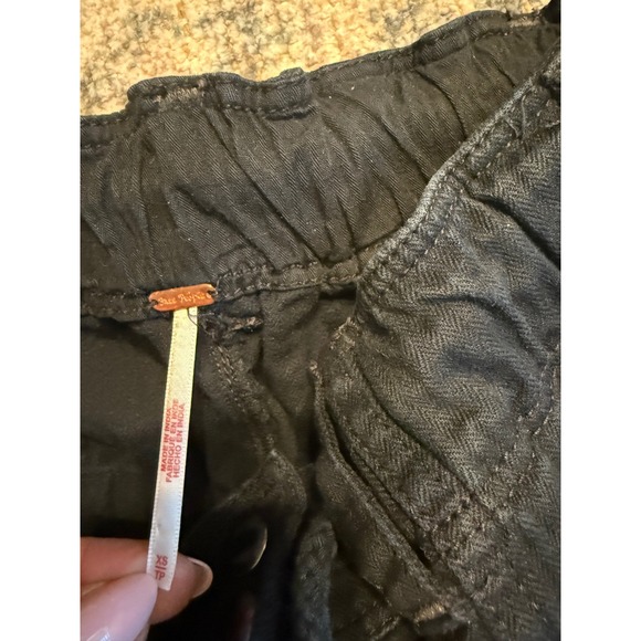 Free People Tahiti Cargo Utility Pants Dark Blue XS Excellent Condition - Picture 7 of 7